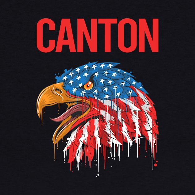 USA Eagle Canton by flaskoverhand